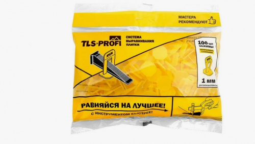 СВП  TLS зажим1,0мм 100шт