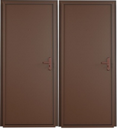 Дверь ПРОФИ PRO BMD-2060/960/ L мет/мет антик медь (Промет)