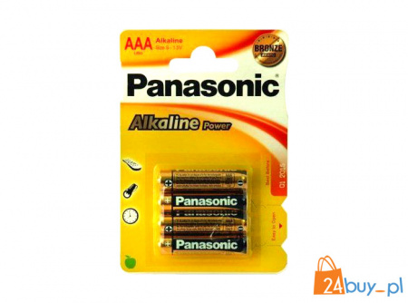 Батарейка щелочная PANASONIC LR03(AAA) Alkaline  1.5B